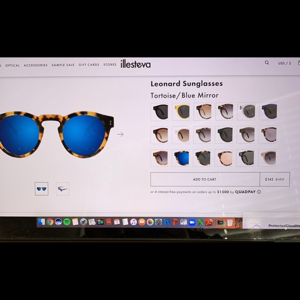 Illesteva Leonard Sunglasses - Picture 2 of 3